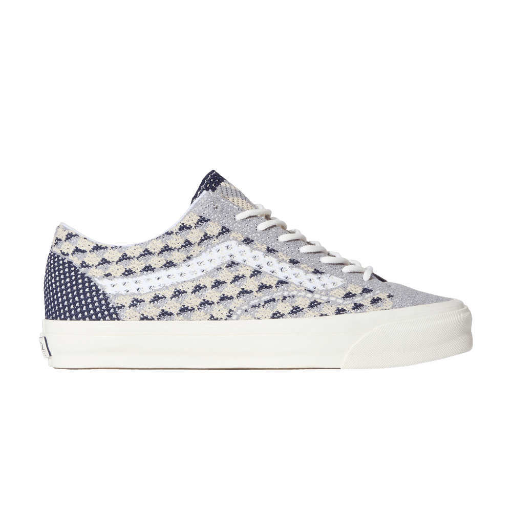 Vans Premium Old Skool 'Knit Pack - Geo Check Frost Grey'