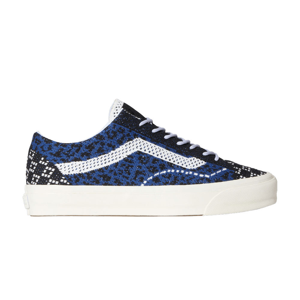 Vans Premium Old Skool 'Knit Pack - Cheetah Navy Blue'