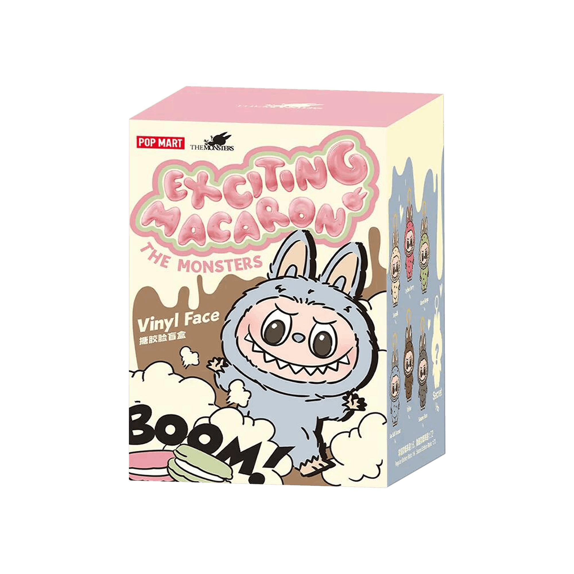 Sell Pop Mart Labubu THE MONSTERS Exciting Macaron Vinyl Face Sealed Single Blind Box 'Mystery' on alias