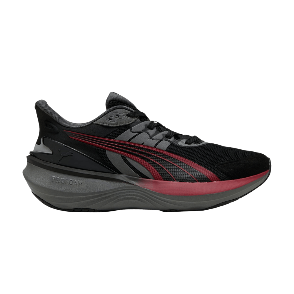 Puma Pulse Pro 'Black Dark Crimson'