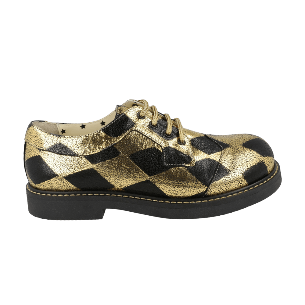 Buy Gucci Lace Up Shoe 'Buckle - Black Orange' - 739868 AABZ0 1000