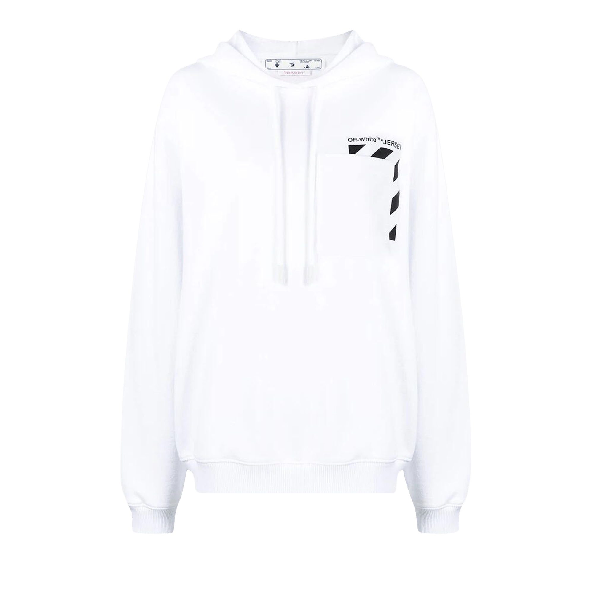 Off-White Logo Design Hoodie 'White'