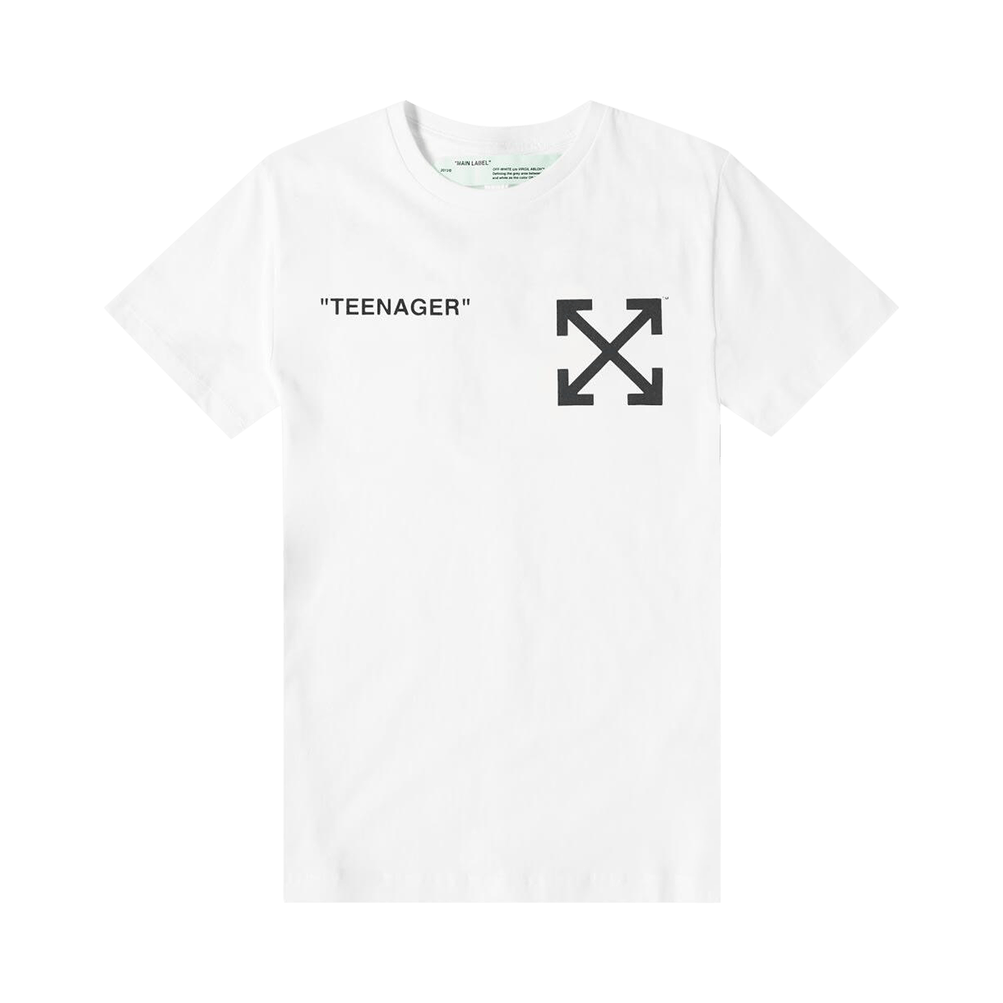 Off-White Flamed Bart T-Shirt 'White'