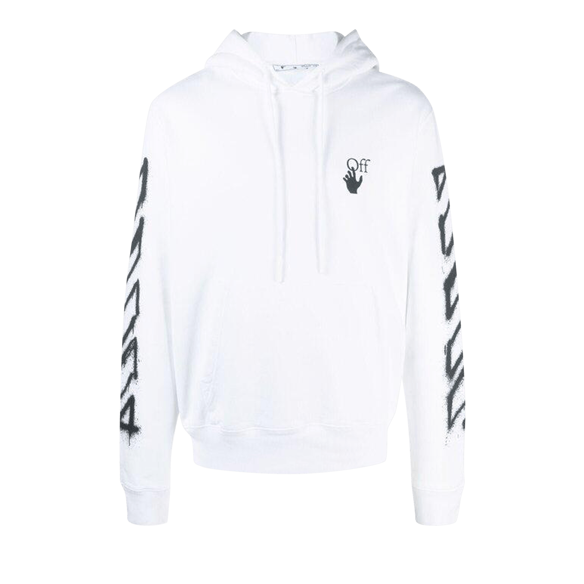 Off-White Spray Marker Hoodie 'White'