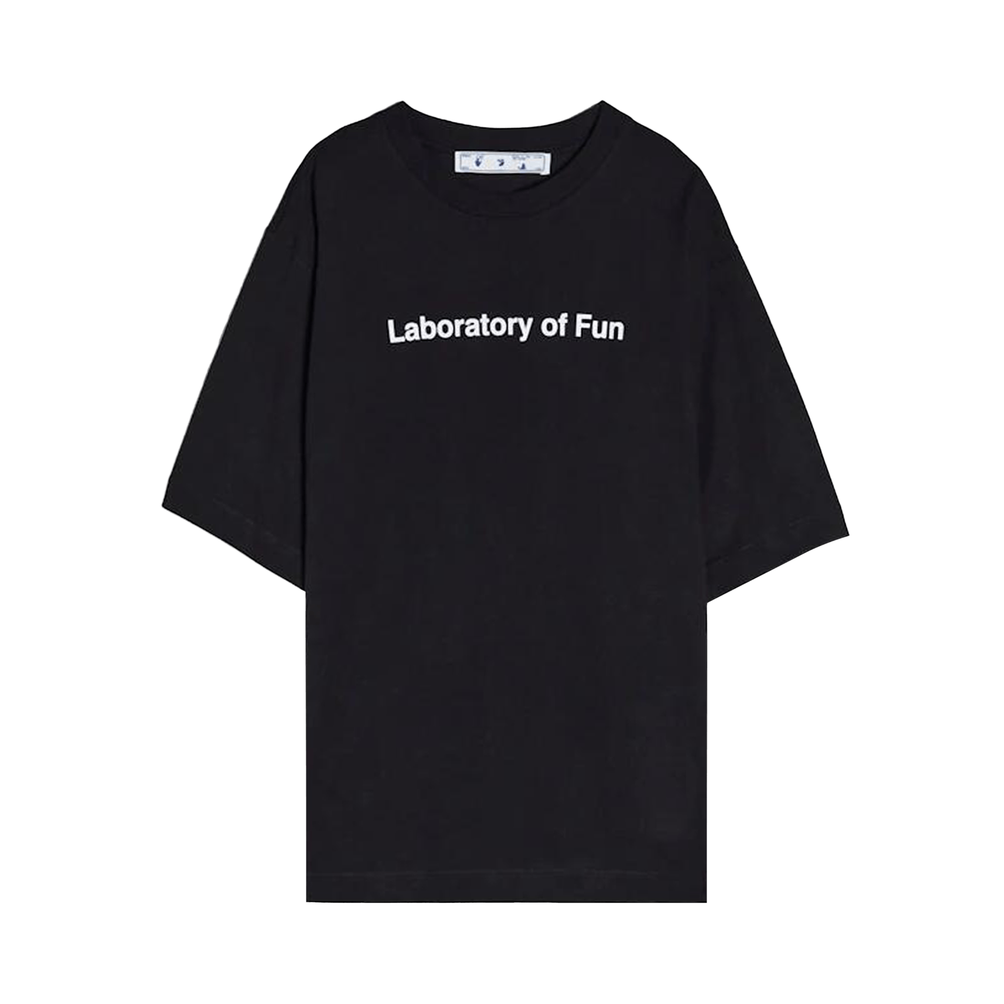 Off-White Laboratory Of Fun Short-Sleeve T-Shirt 'Black/White'