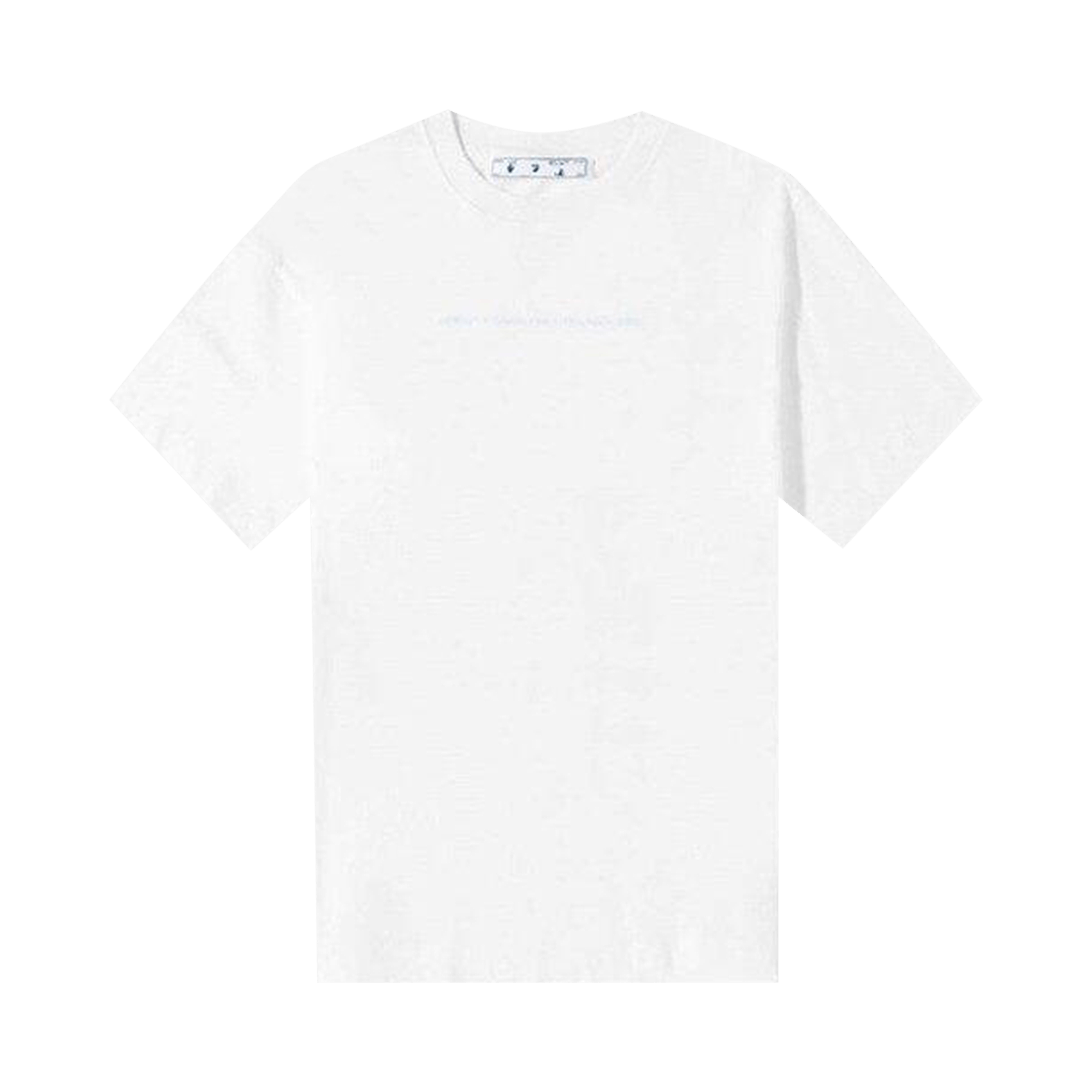 Off-White Marker Oversized Skate T-Shirt 'White Blue'