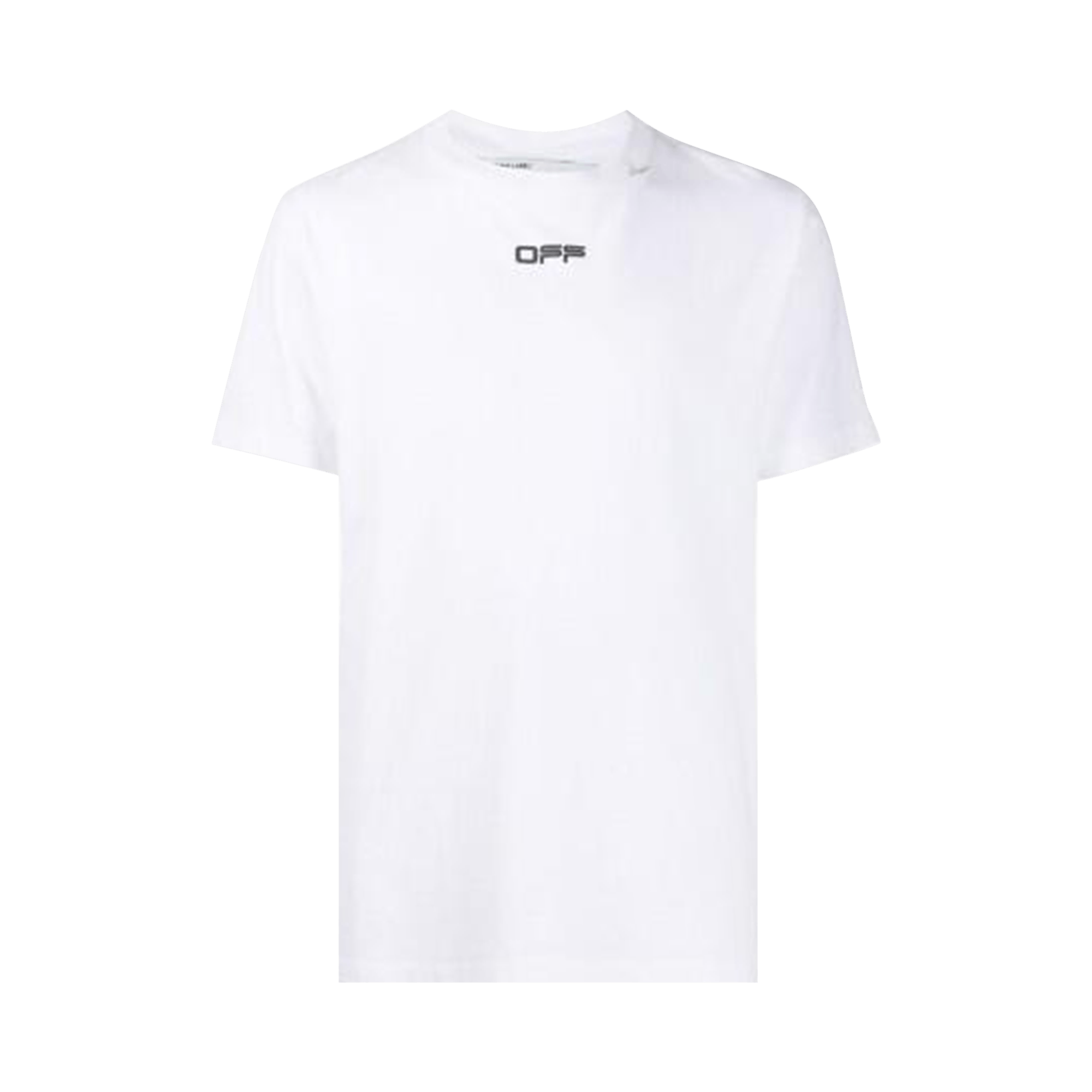 Off-White Slim Fit Caravaggio Square T-Shirt 'White/Black'