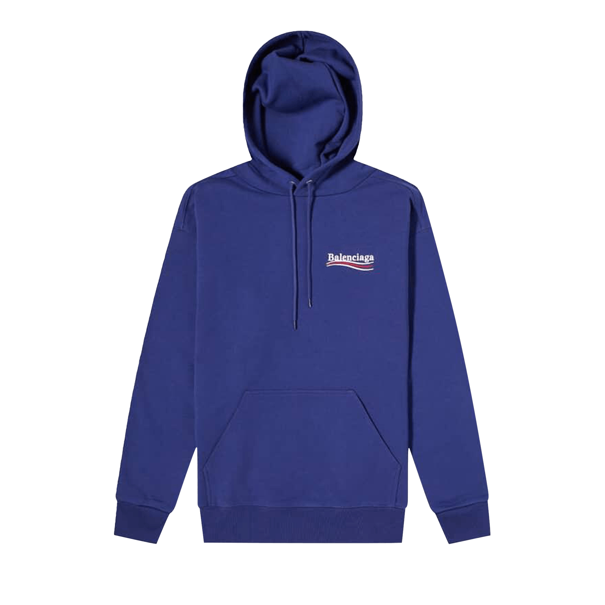 Balenciaga Political Campaign Hoodie 'Blue'