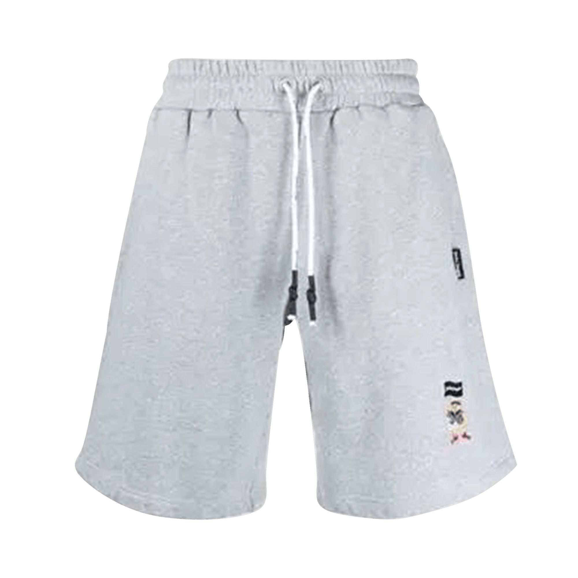 Palm Angels Pirate Bear Track Shorts 'Grey'