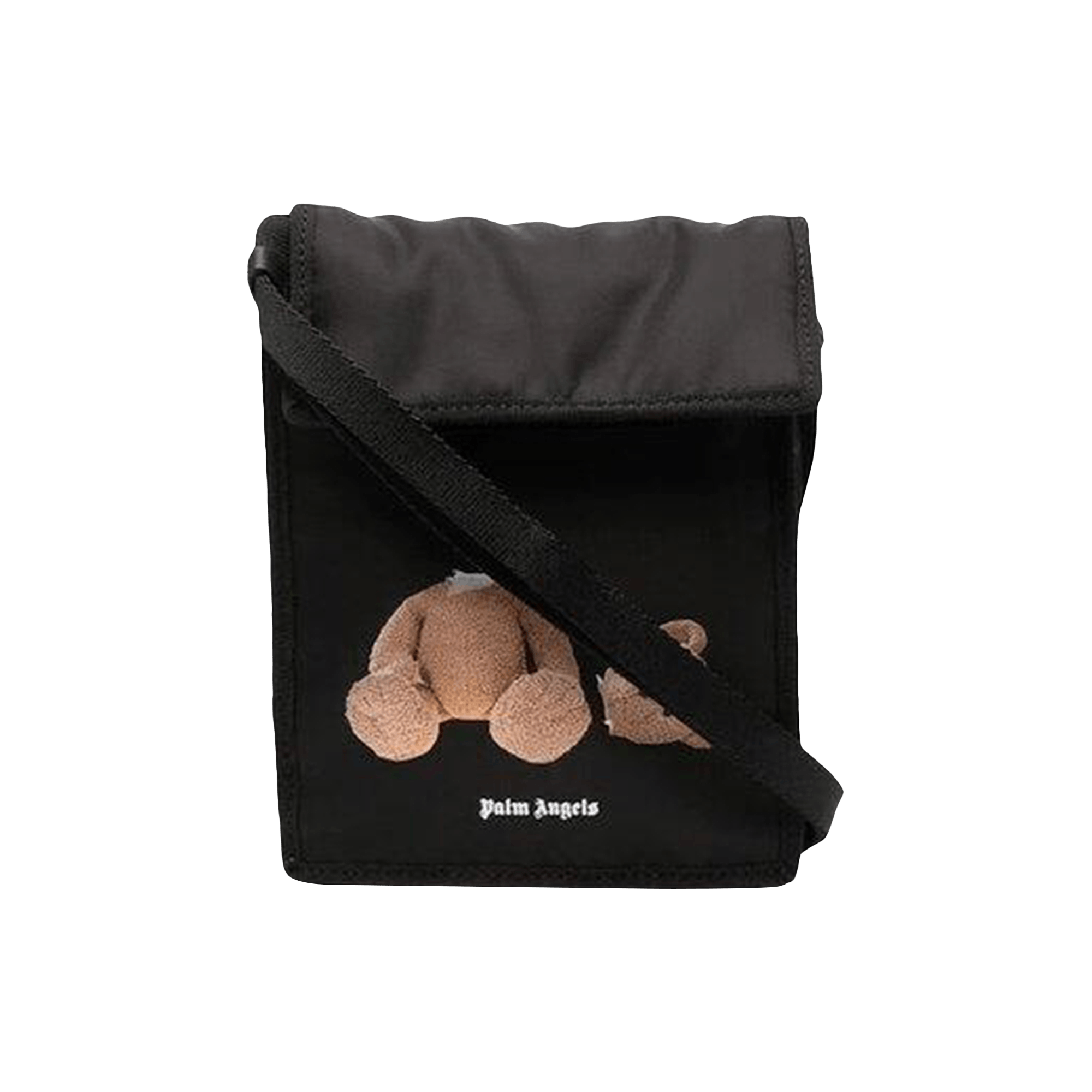 Palm Angels Bear-Motif Shoulder Bag 'Black'