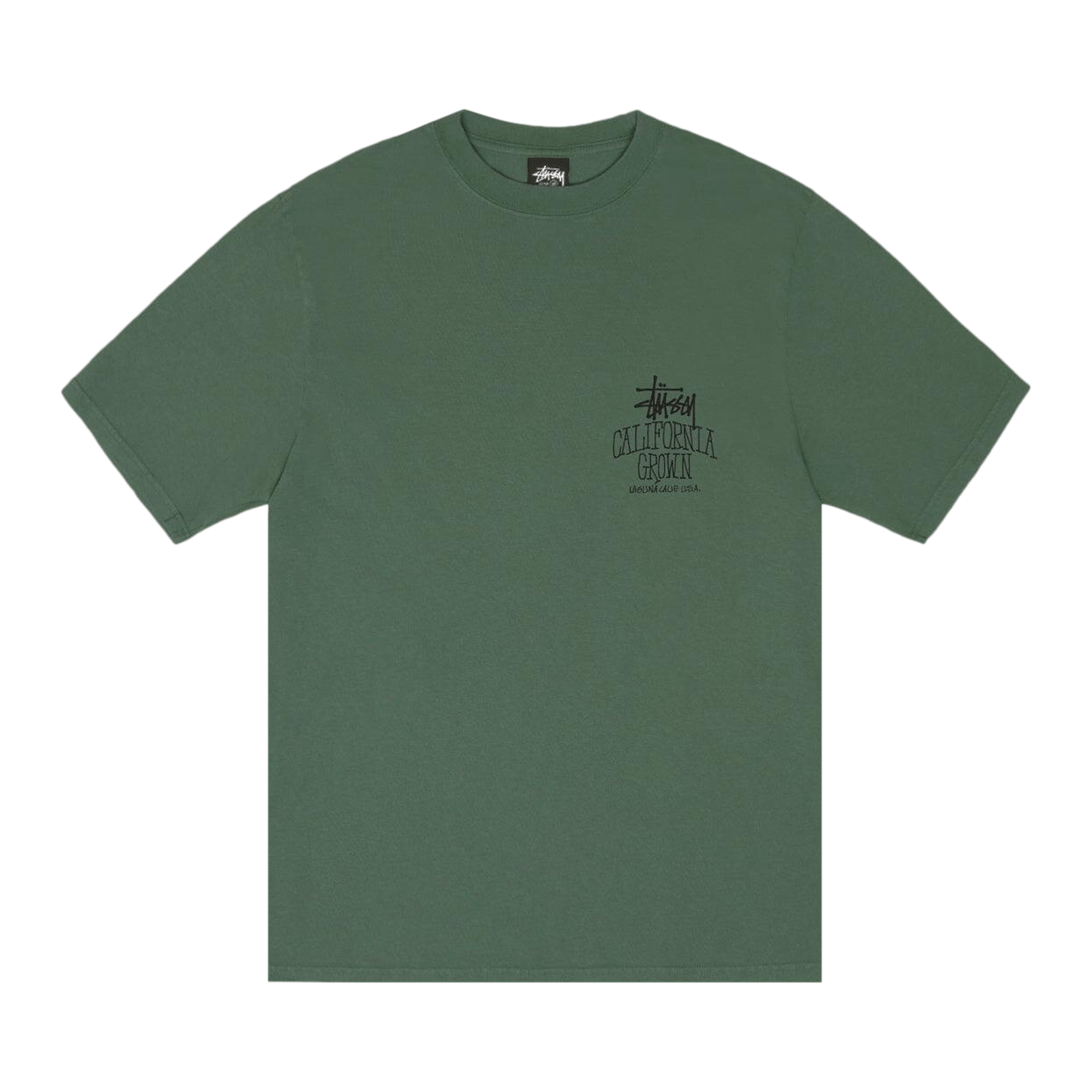 Stussy Cali Grown Tee Pigment Dyed 'Pine'
