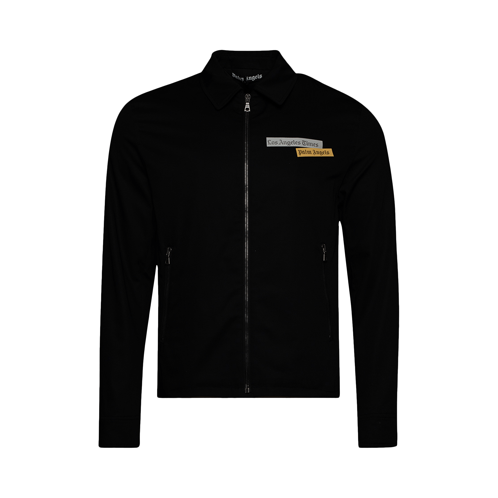 Palm Angels x LA Times News Jacket 'Black/Off White'