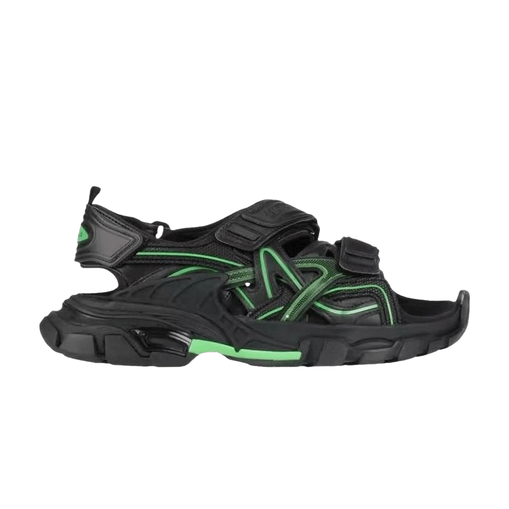 Balenciaga Wmns Track Sandal 'Black Green'