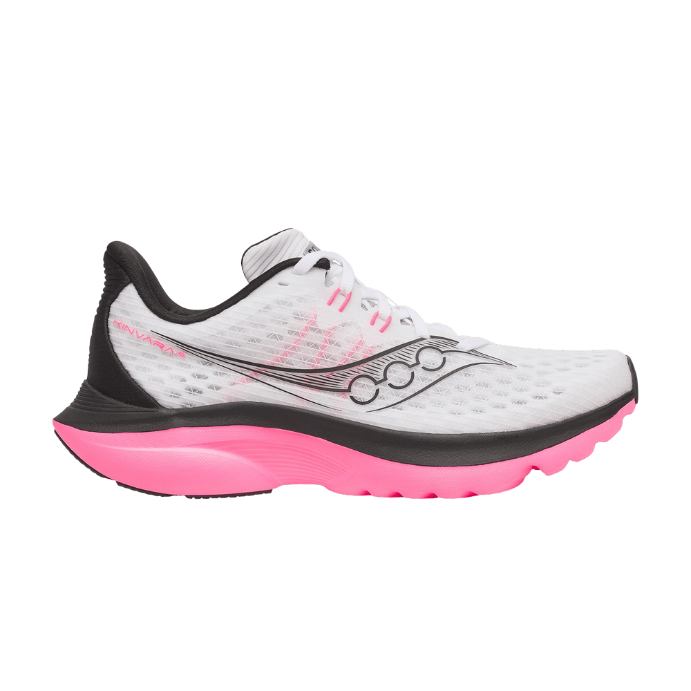 Saucony Wmns Kinvara 16 'White Black Pink'