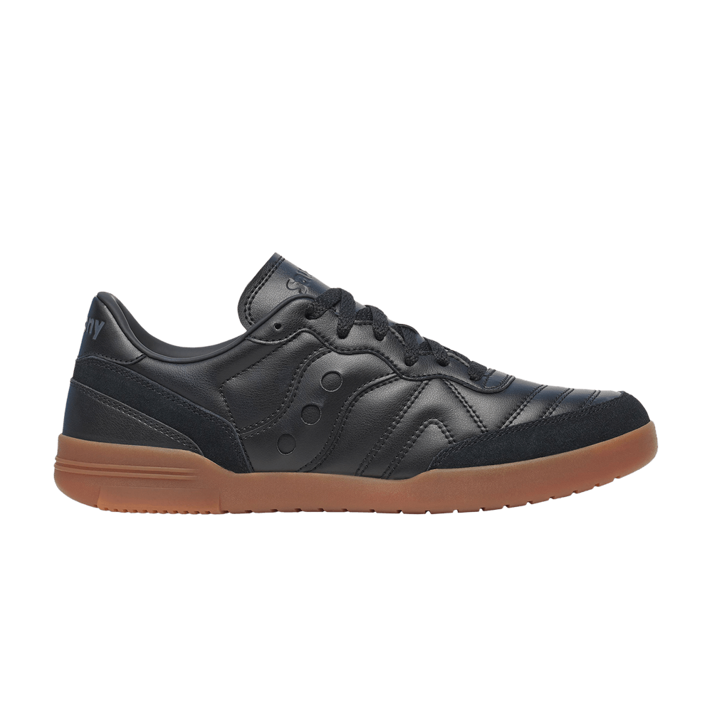 Saucony 586i Leather 'Black Gum'