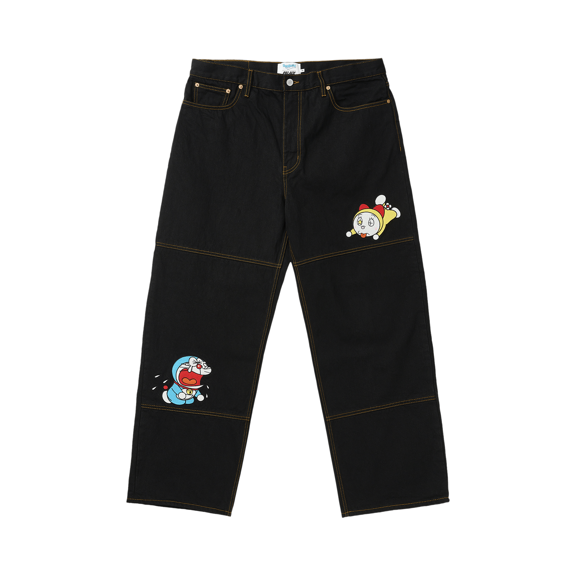Palace x Doraemon P90 Jean 'Black Stone Wash'