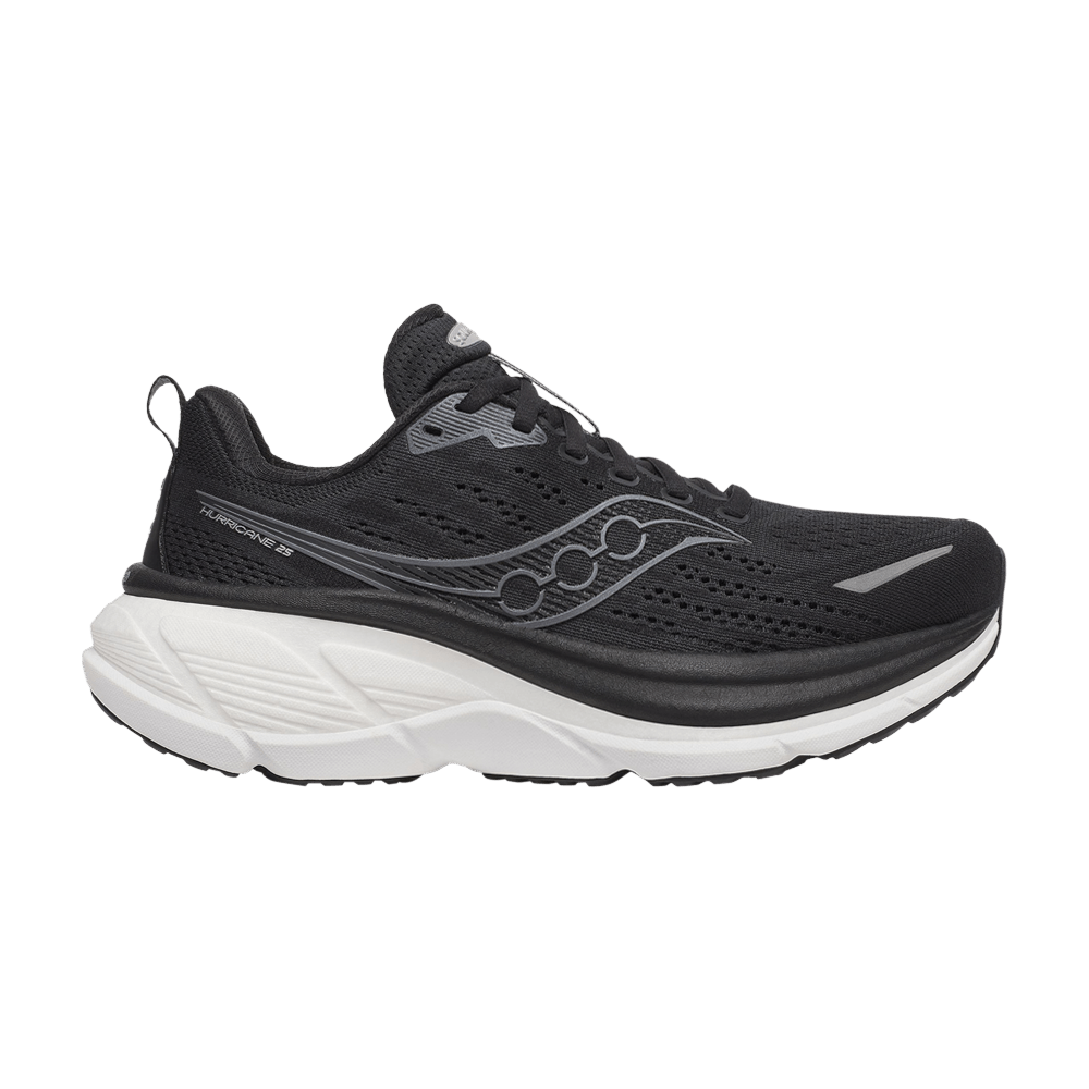 Saucony Wmns Hurricane 25 'Black White'
