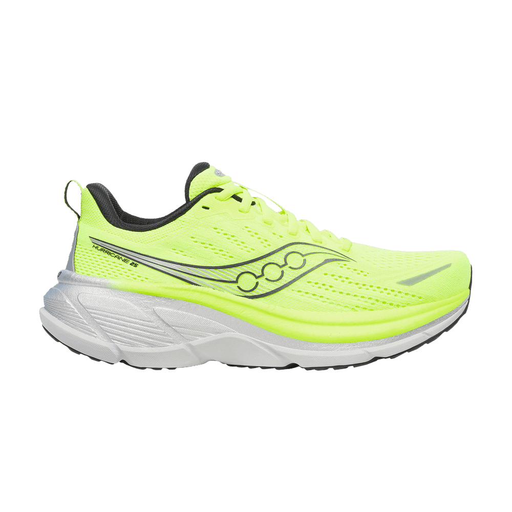 Saucony Hurricane 25 'Citron Black'