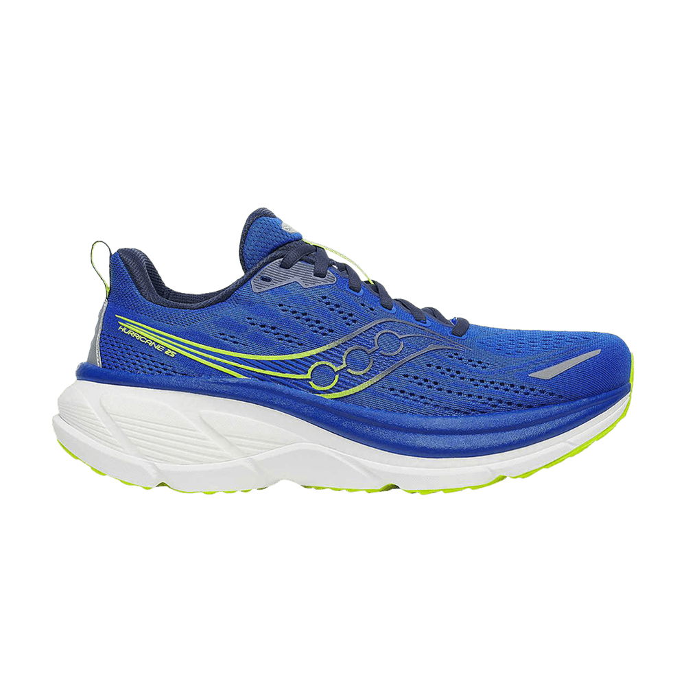 Saucony Hurricane 25 Wide 'Lapis Citron'