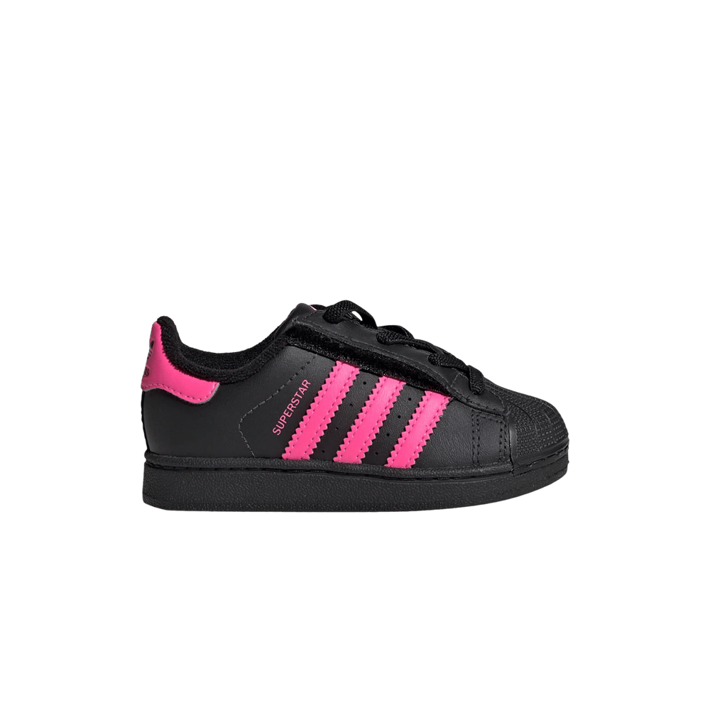 adidas Superstar 2 Comfort Closure EL I 'Black Lucid Pink'