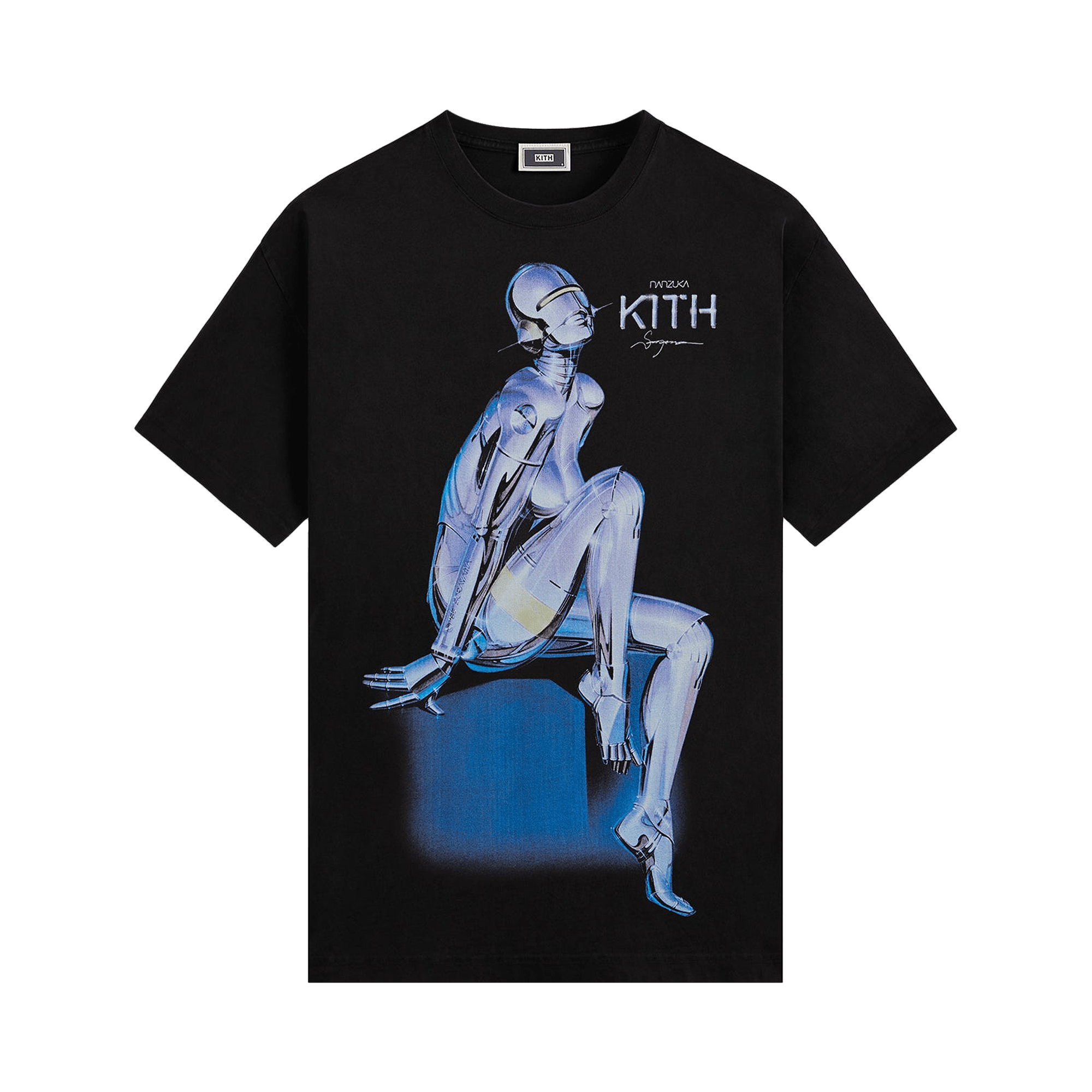 Kith For Nanzuka Gallery Sorayama Model A Tee 'Black'