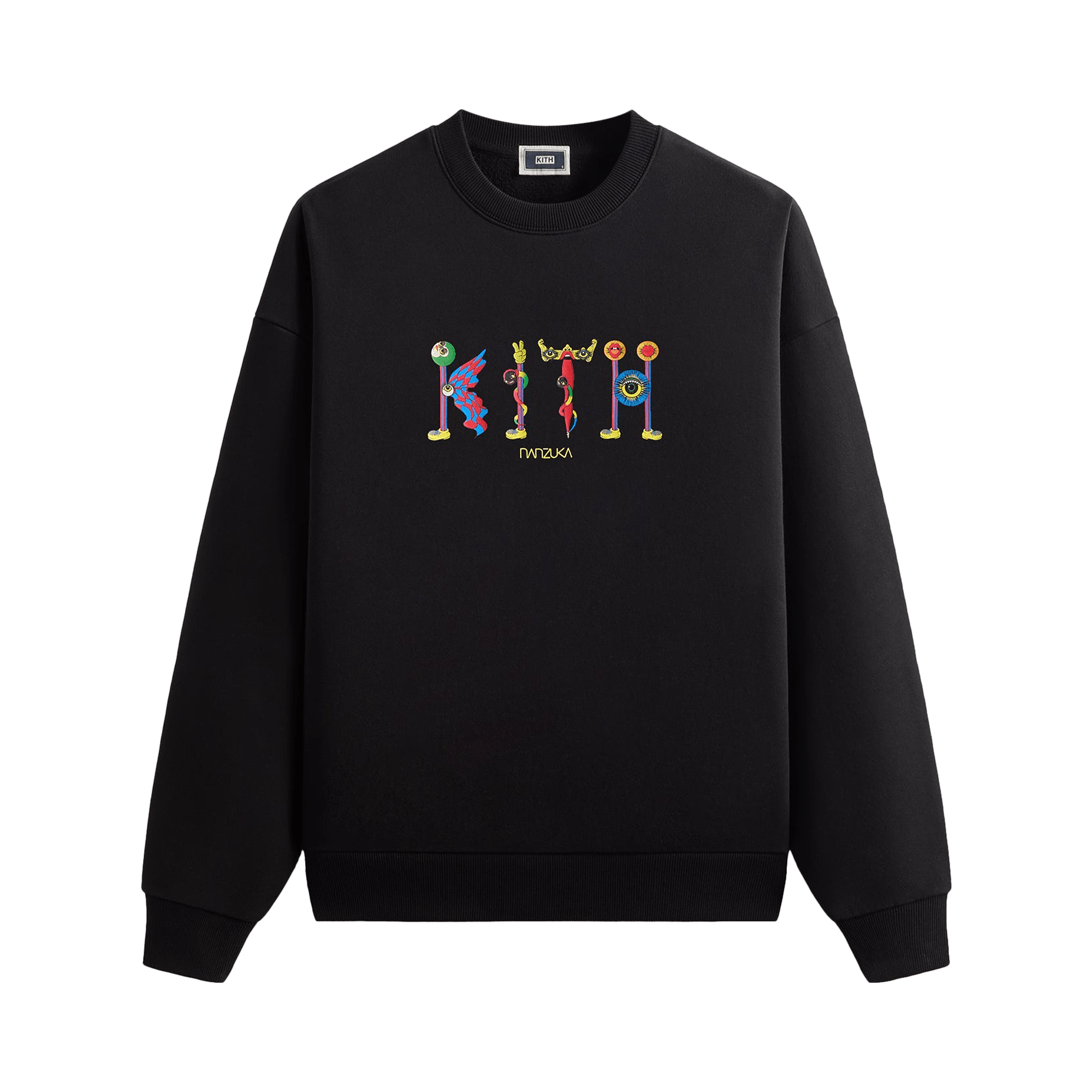 Kith For Nanzuka Gallery Tanaami Nelson Crewneck 'Black'