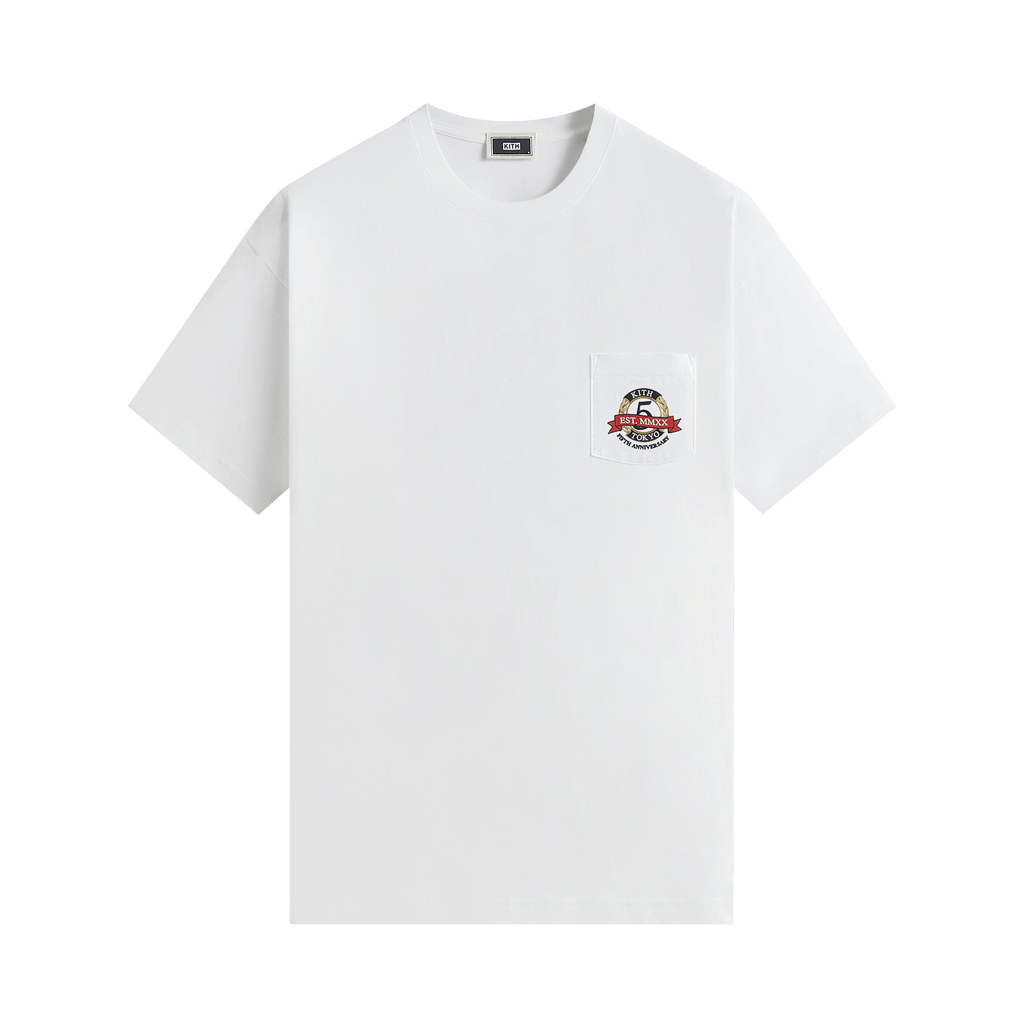 Kith Tokyo 5 Year Anniversary Pocket Tee 'White'