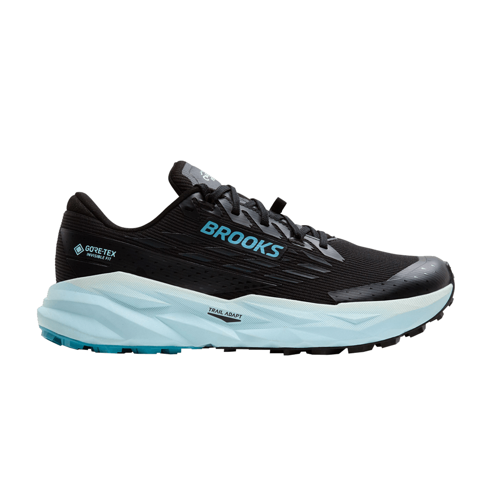 Brooks Wmns Cascadia 19 GORE-TEX 'Black Blue Flower'