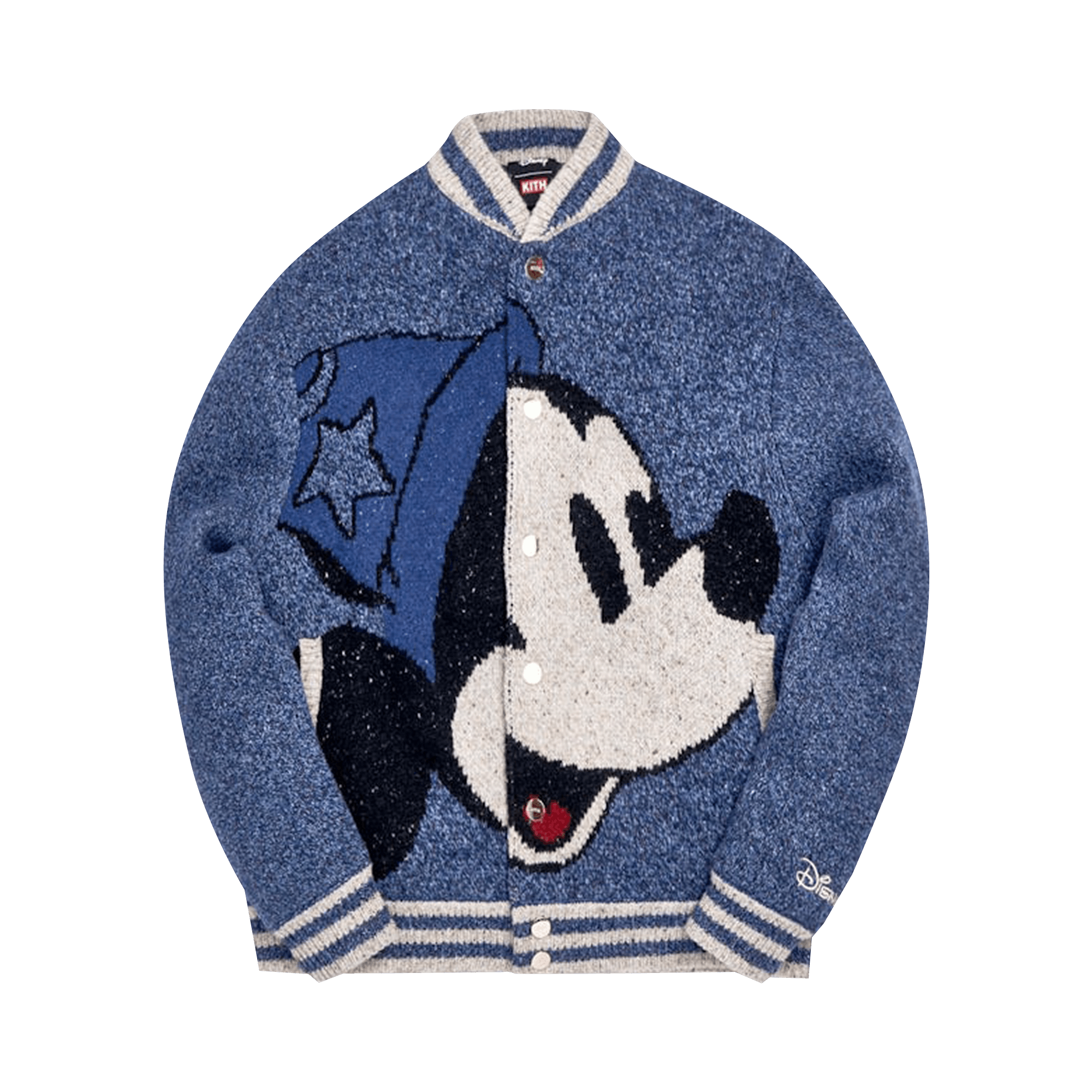Kith x Disney Varsity Jacket 'Navy'