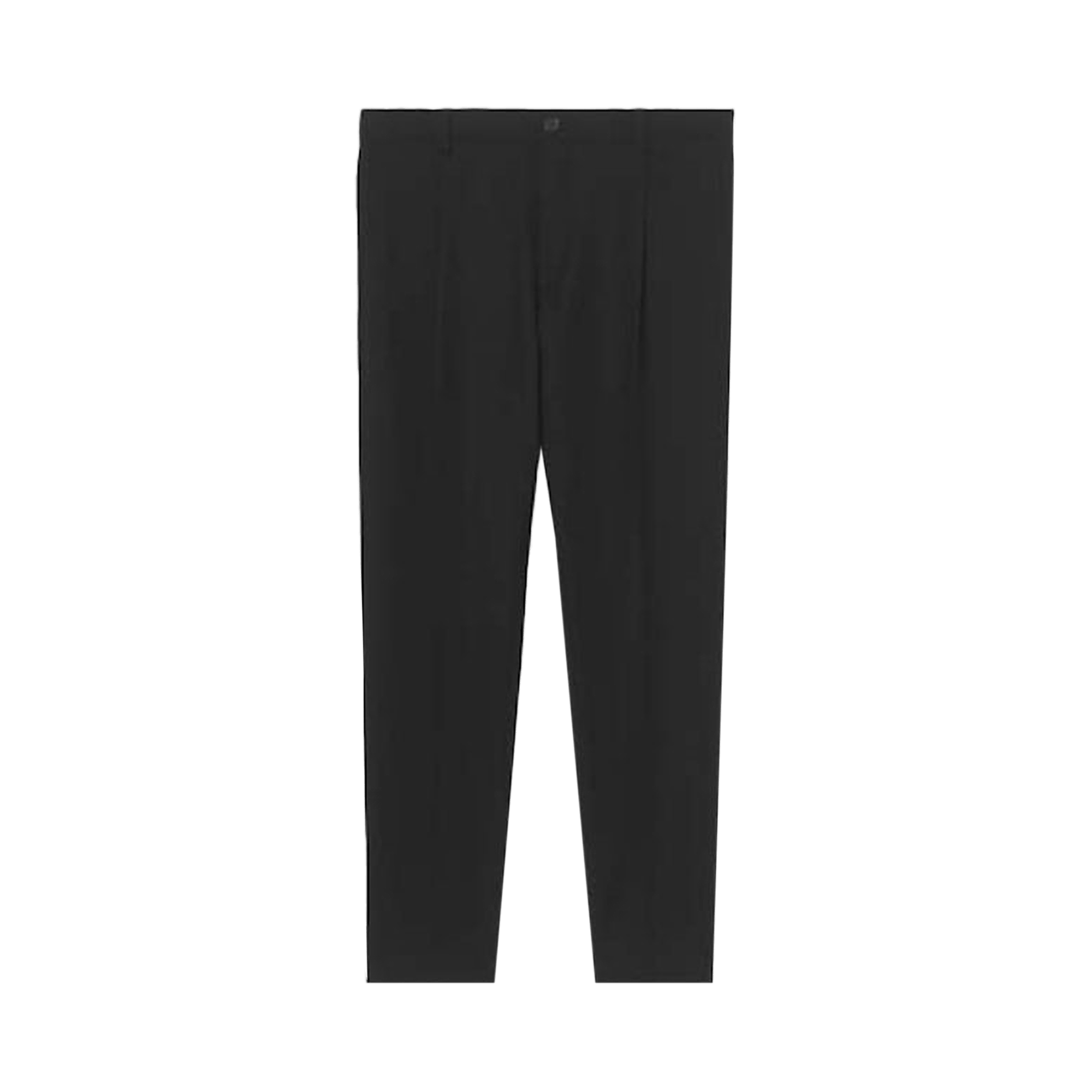 Burberry Wool Blend Casual Pants 'Black'
