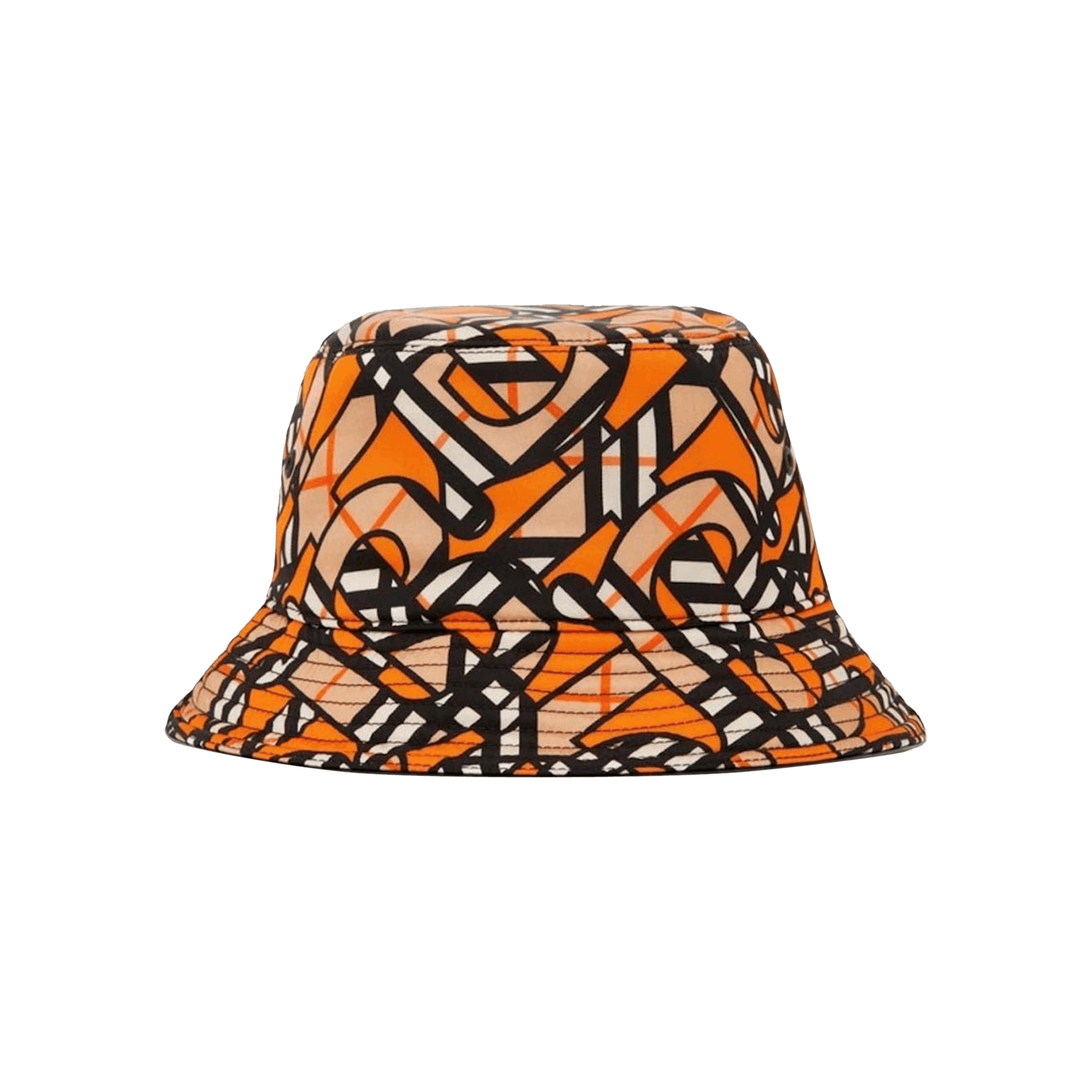 Burberry Monogram Print Bucket Hat 'Orange'