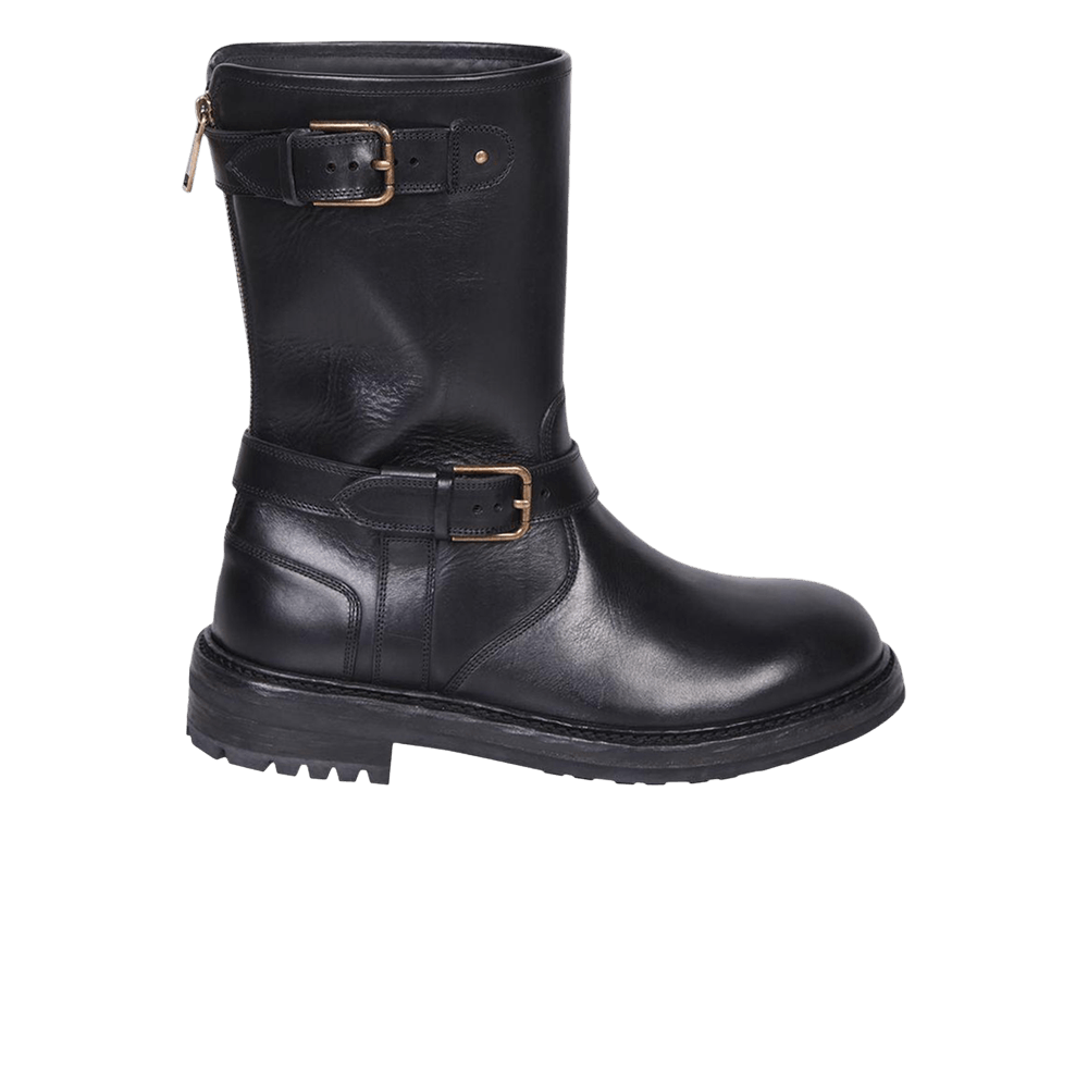 Dolce & Gabbana Biker Boots 'Black'