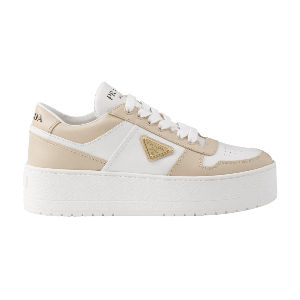 Prada Wmns Downtown Leather 'Desert White'
