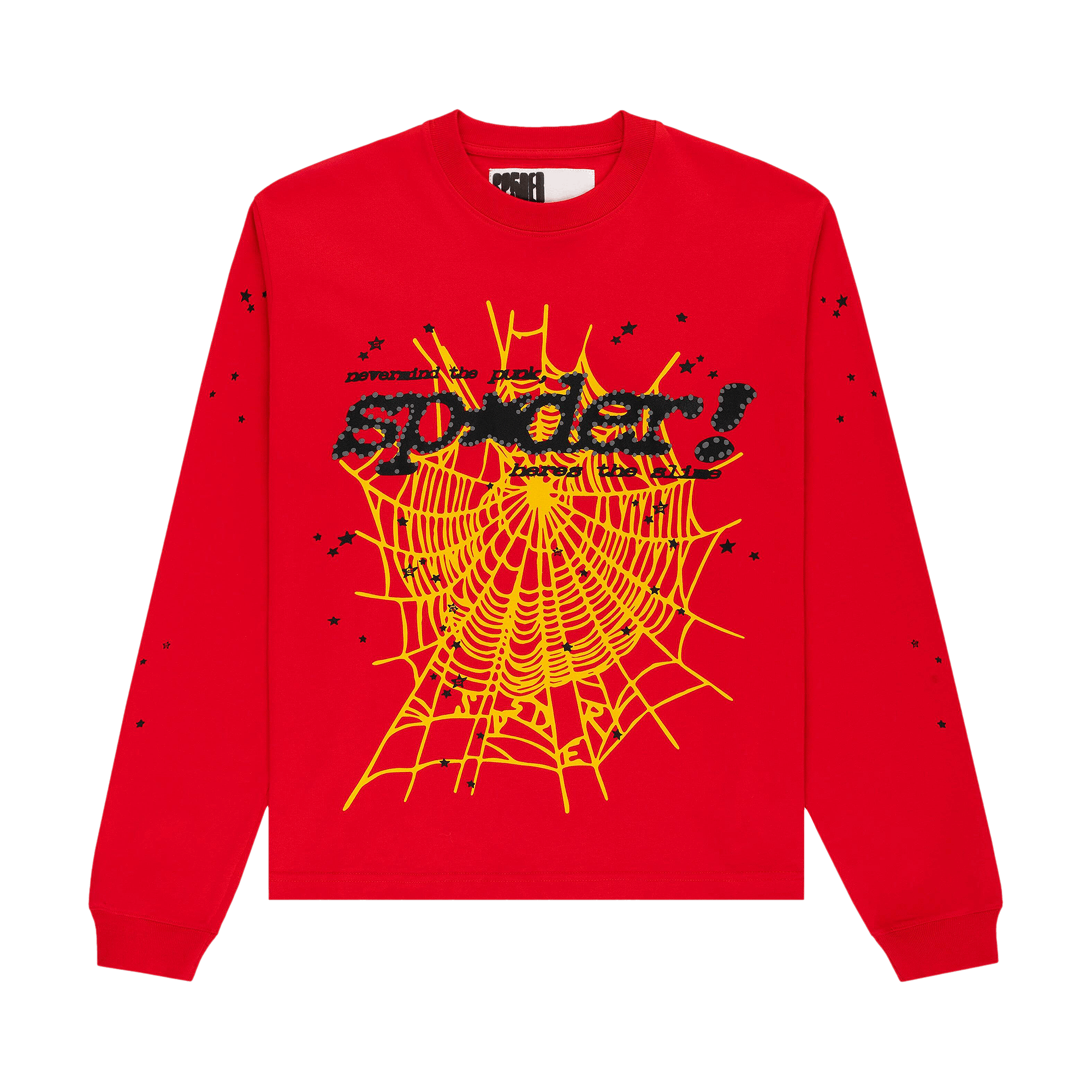 Sp5der Punk V2 Long-Sleeve 'Red'