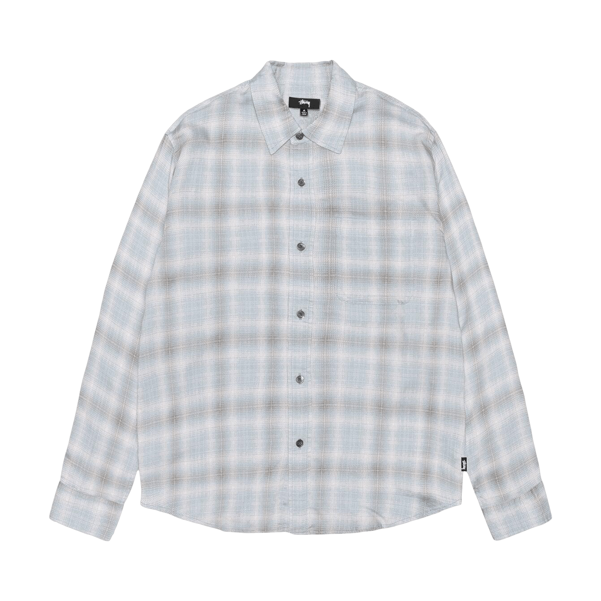 Stussy Matthew Printed Shirt 'Light Blue'