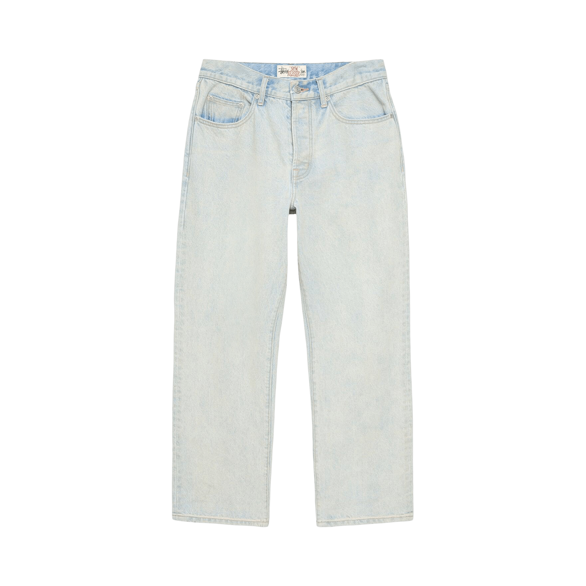 Stussy New Classic Jean Pigment Coated Denim 'Light Wash'