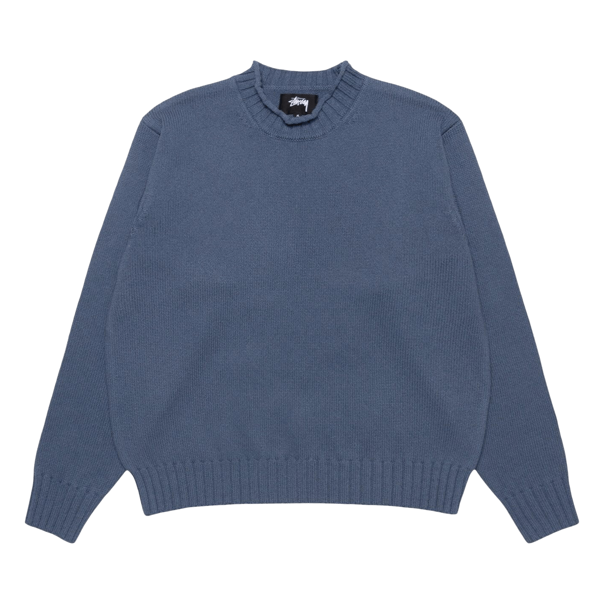 Stussy Surfman Mock Sweater 'Washed Blue'