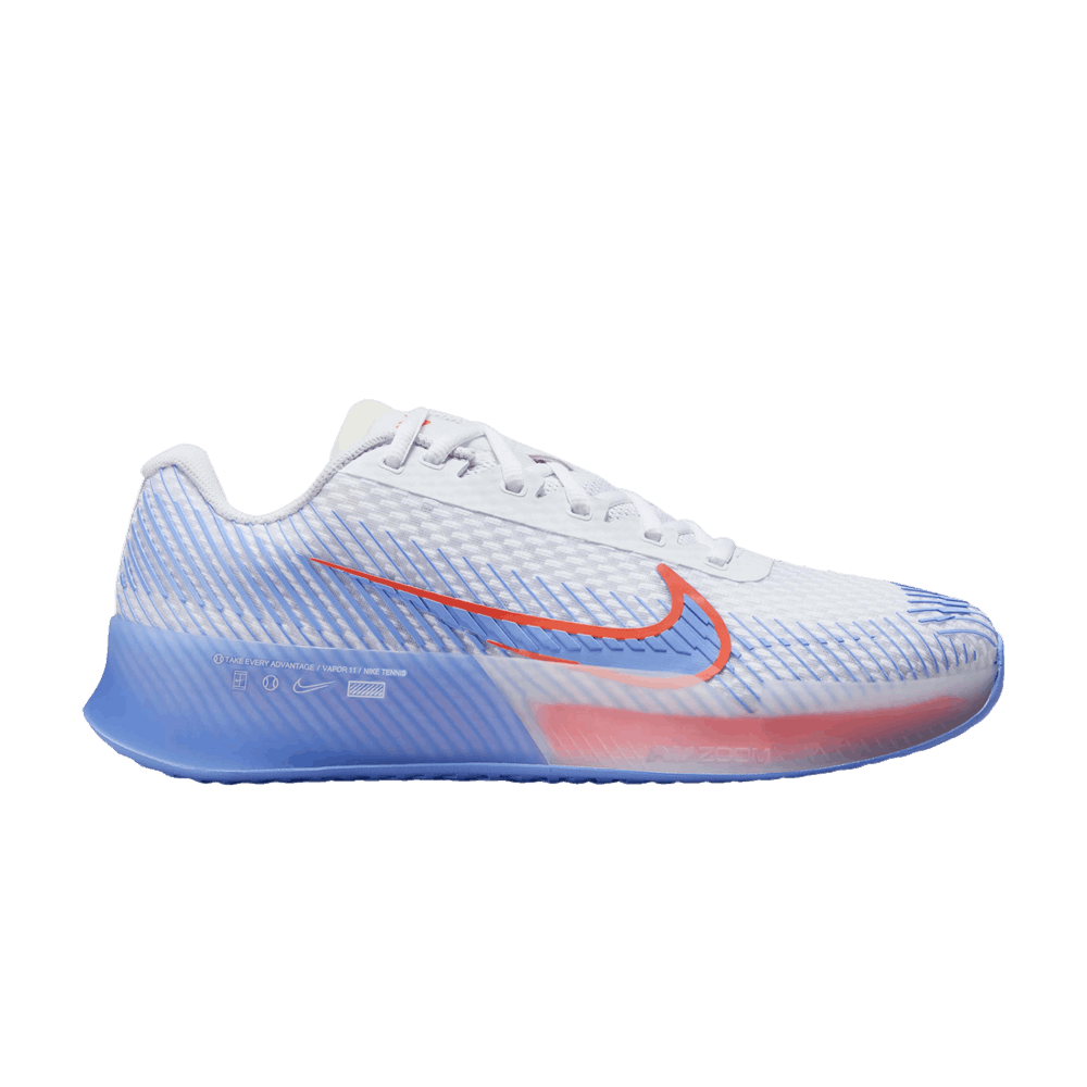 Wmns NikeCourt Air Zoom Vapor 11 HC 'Royal Pulse Light Wild Mango'