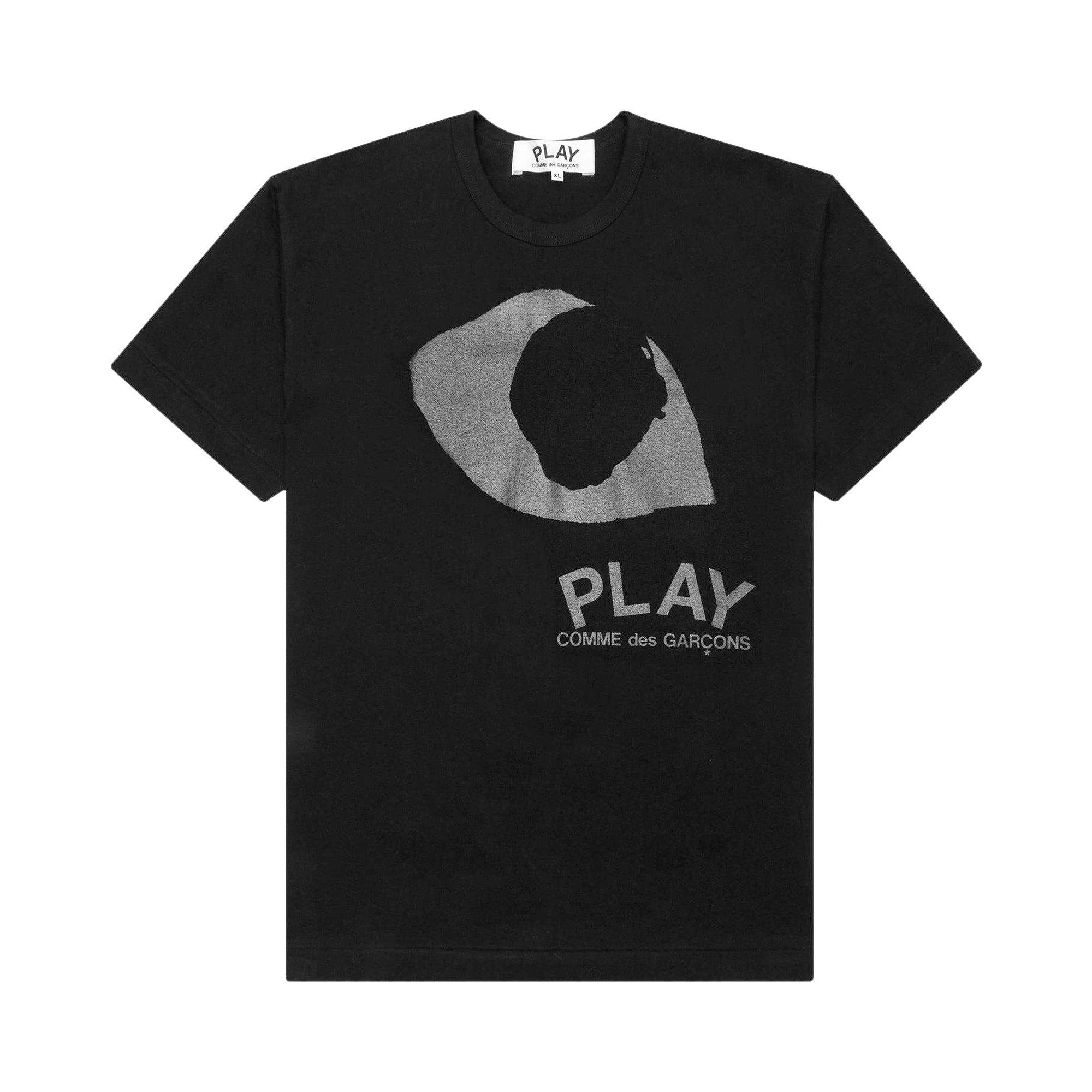 Comme des Garçons PLAY Logo Print T-Shirt 'Black'