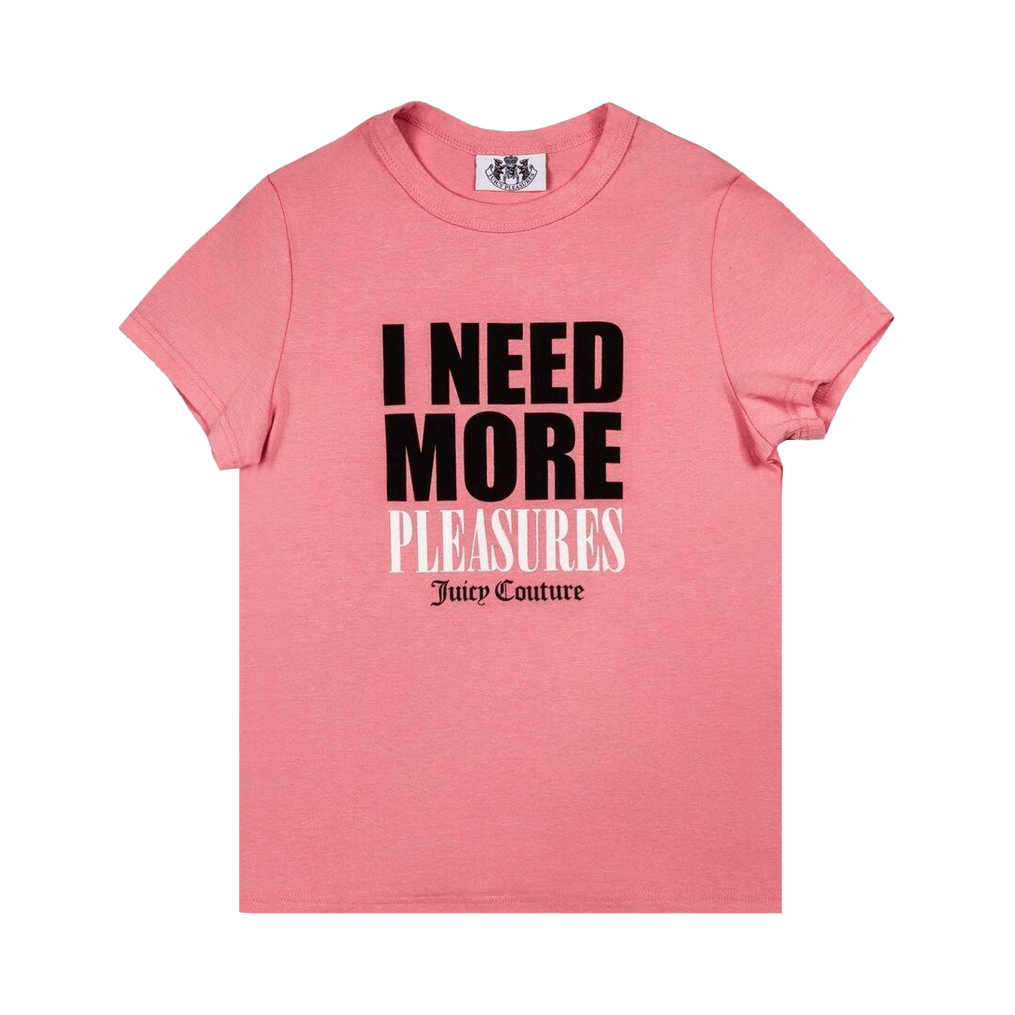 Pleasures x Juicy Couture Baby Tee 'Pink'