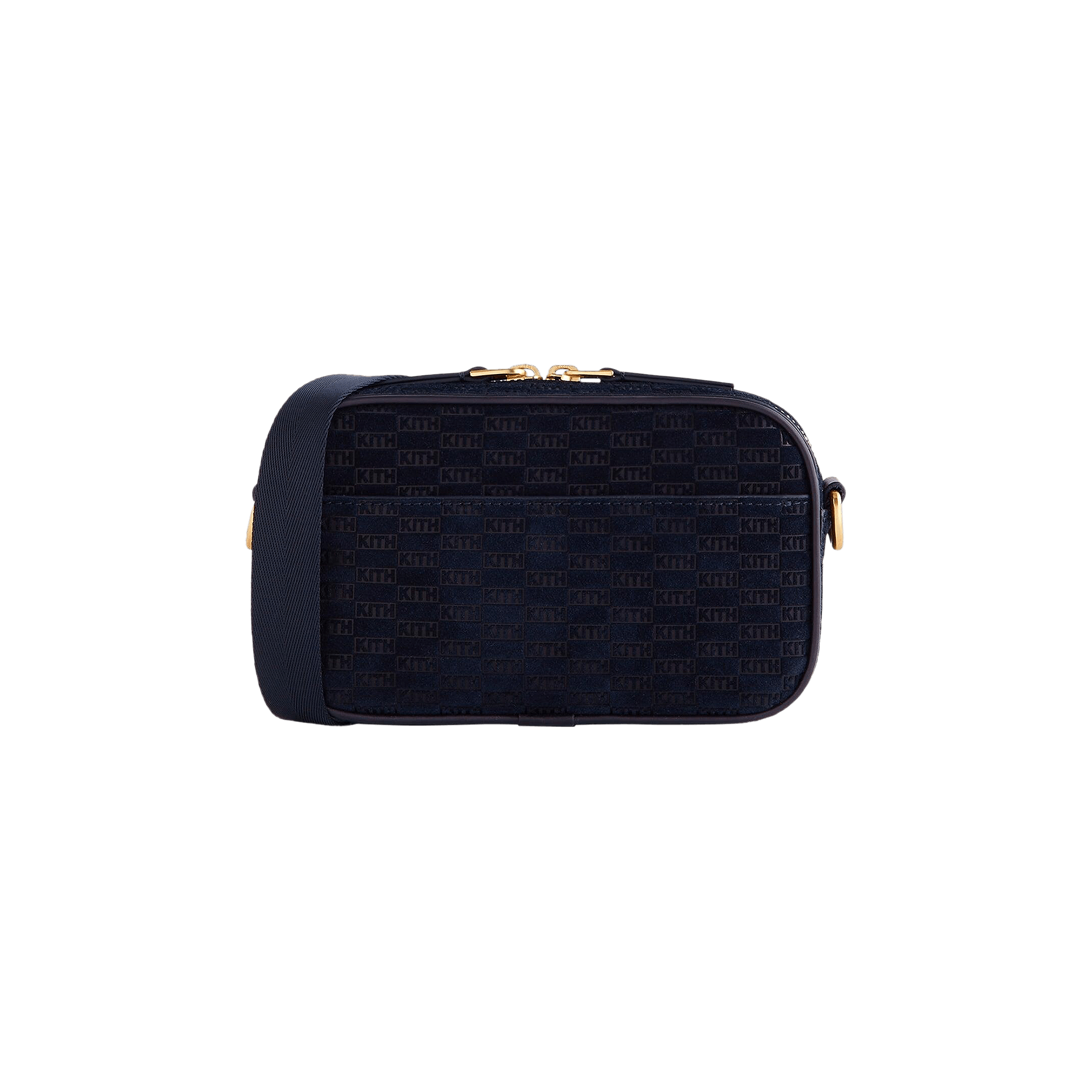 Kith Monogram Suede Crosswalk K20 Bag 'Ink'