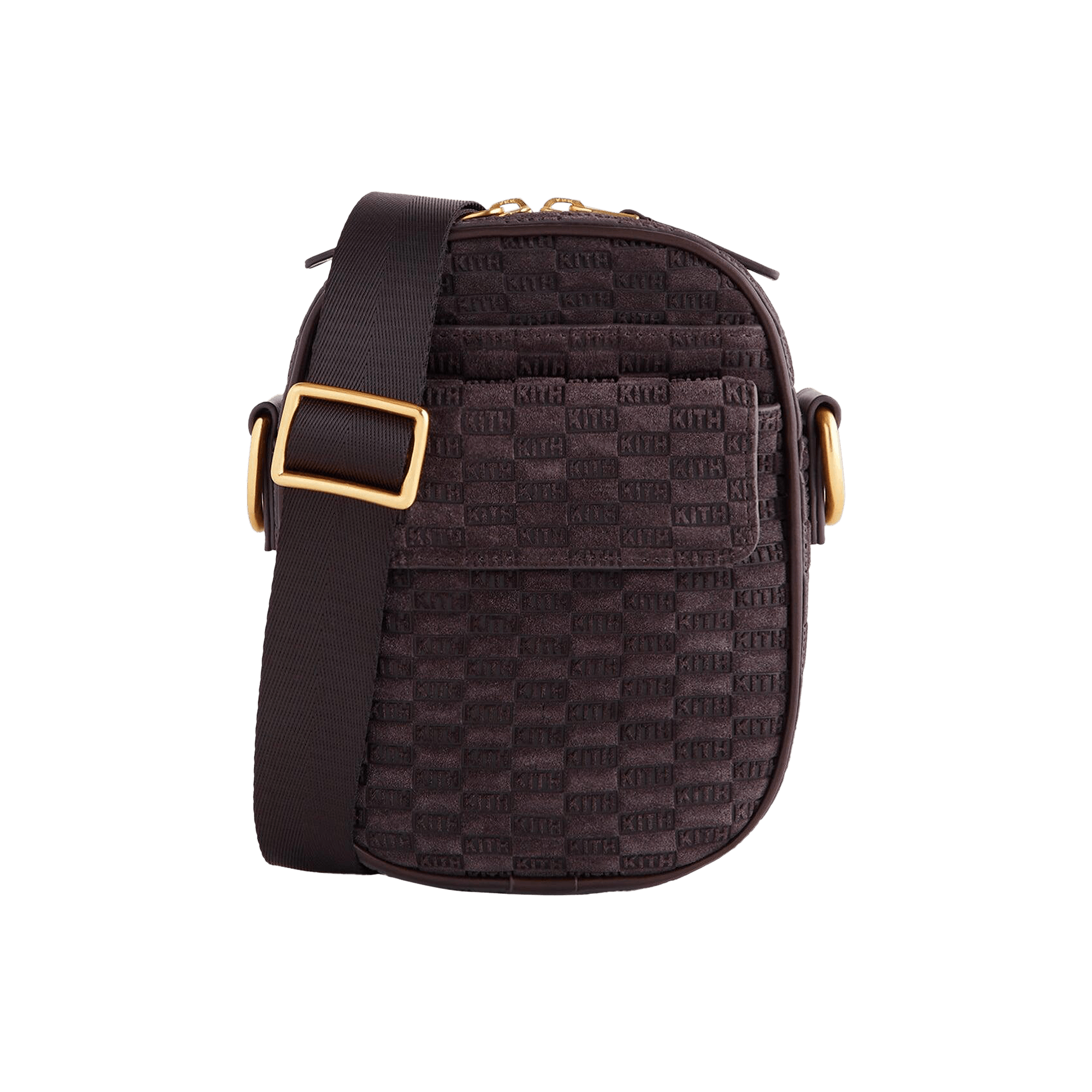 Kith Monogram Suede Passenger K15 Bag 'Incognito'