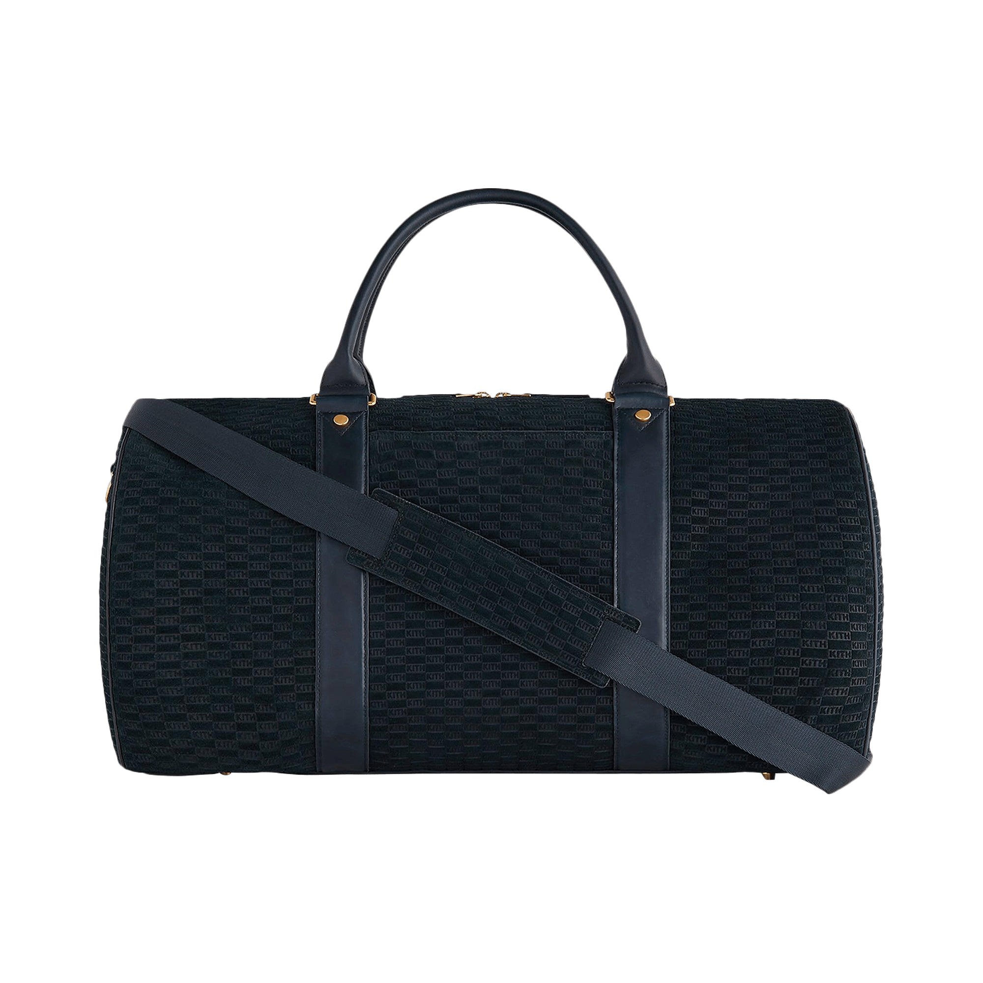 Kith Monogram Suede Traveler K55 Bag 'Stadium'