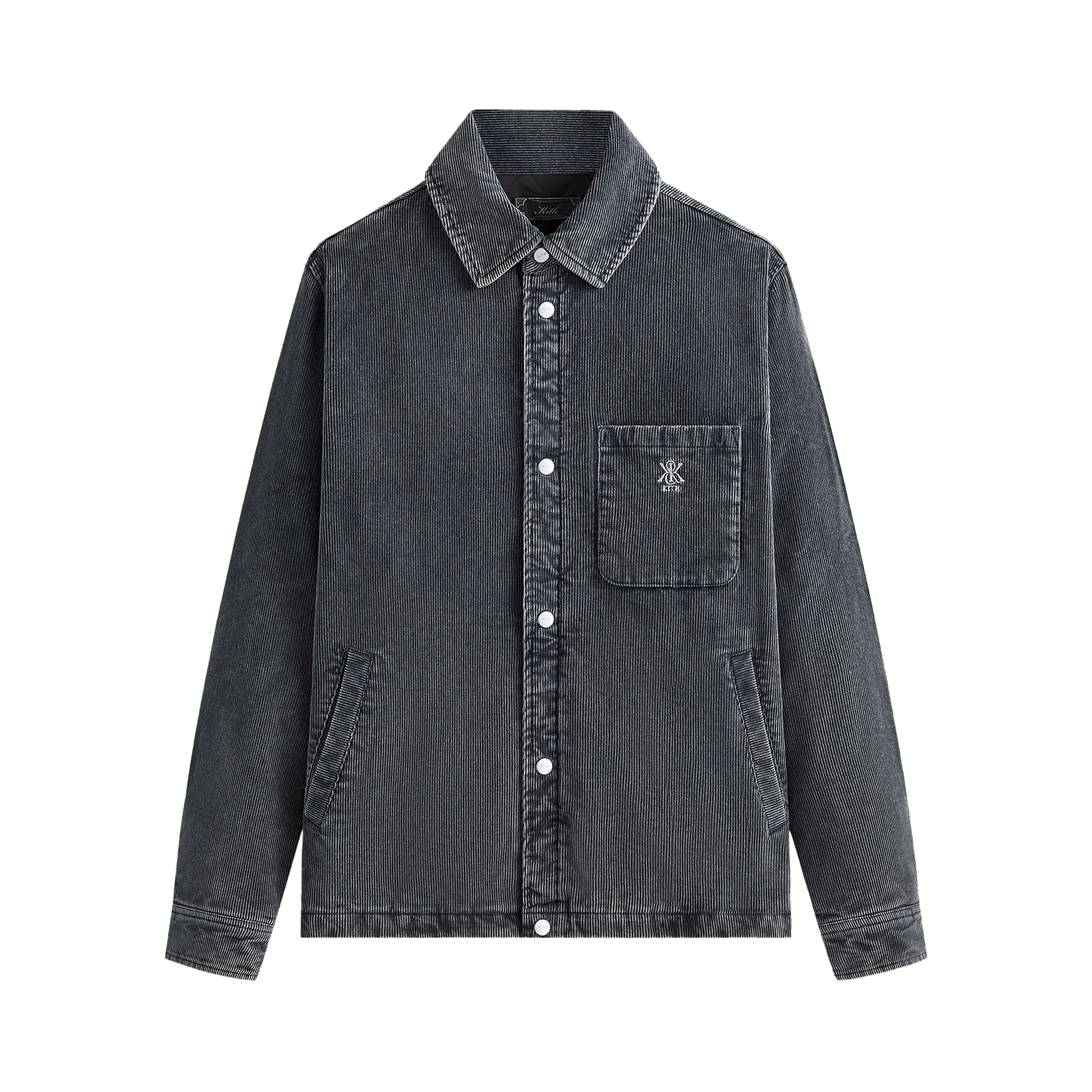 Kith Washed Corduroy Brixton Puffed Shirt Jacket 'Elevation'
