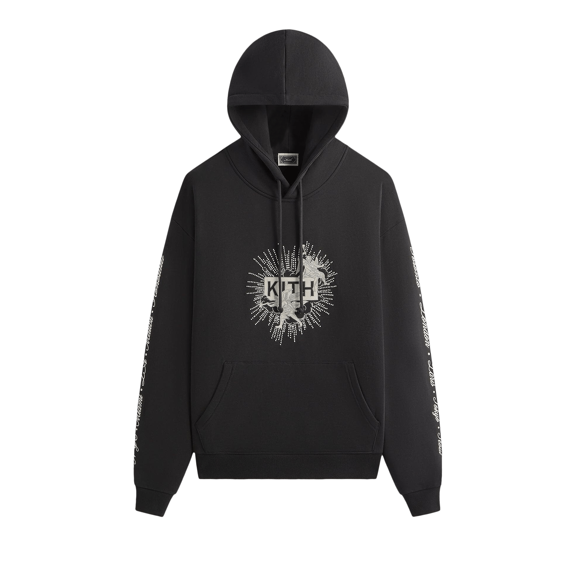 Kith Beaded Angel Nelson Hoodie 'Black'
