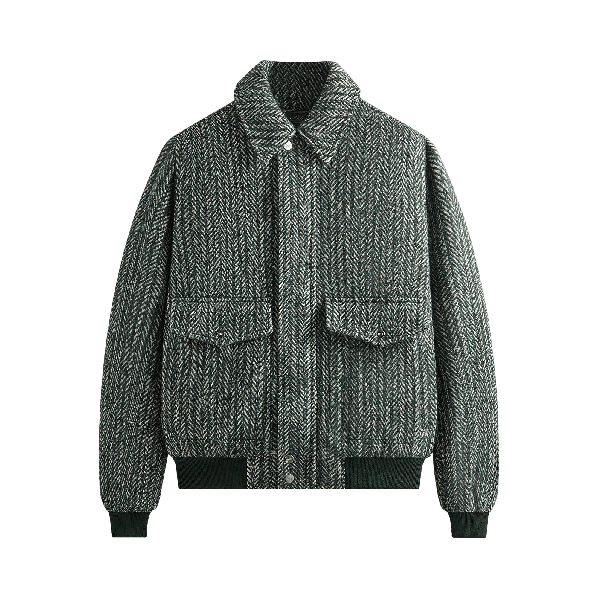 Kith Herringbone Hawthorne Flight Jacket 'Stadium'