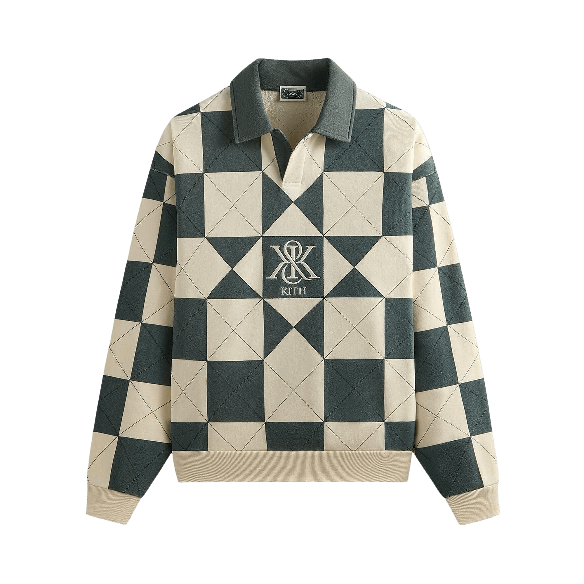 Kith Geo Quilted Nelson Rugby 'Sandrift'