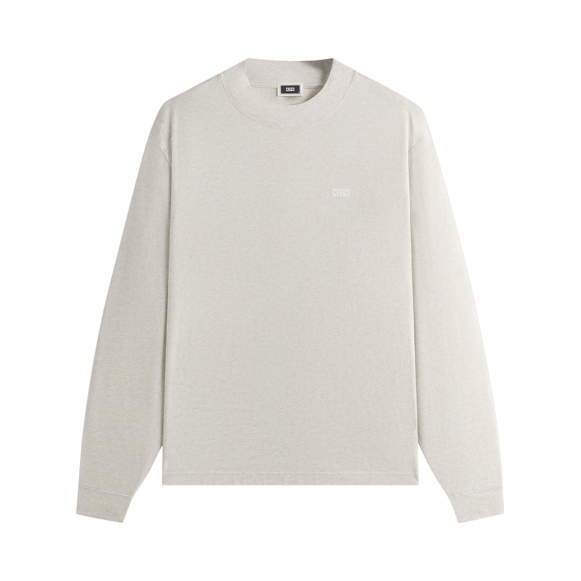 Kith Long-Sleeve Mock Neck Lax Tee 'Hallow'