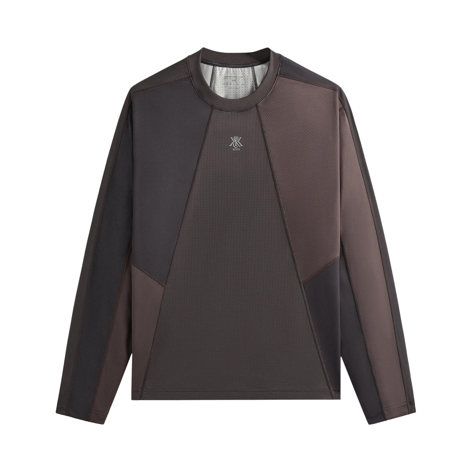 Kith Long-Sleeve Panelled Otto Tee 'Kindling'