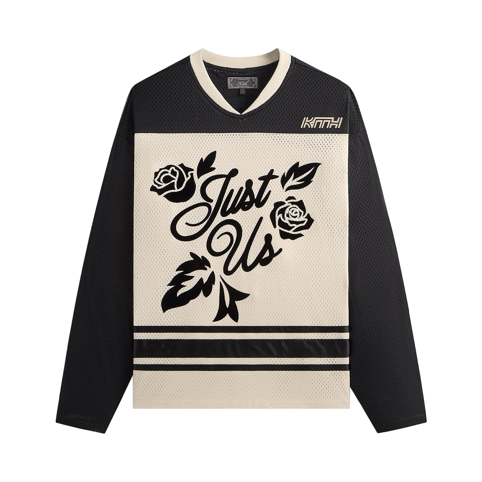 Kith Malik Long-Sleeve Mesh Jersey 'Sandrift'